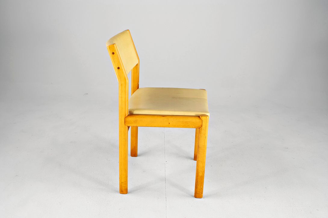 Foto Wood Sky Leather Chair