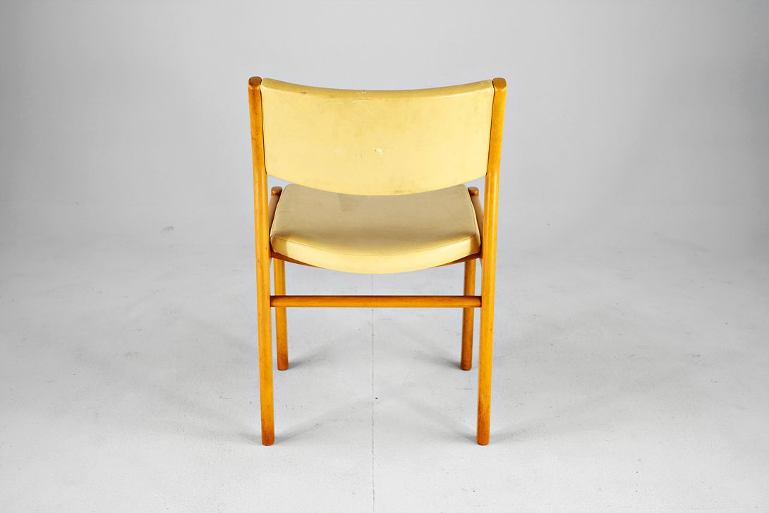 Foto Wood Sky Leather Chair