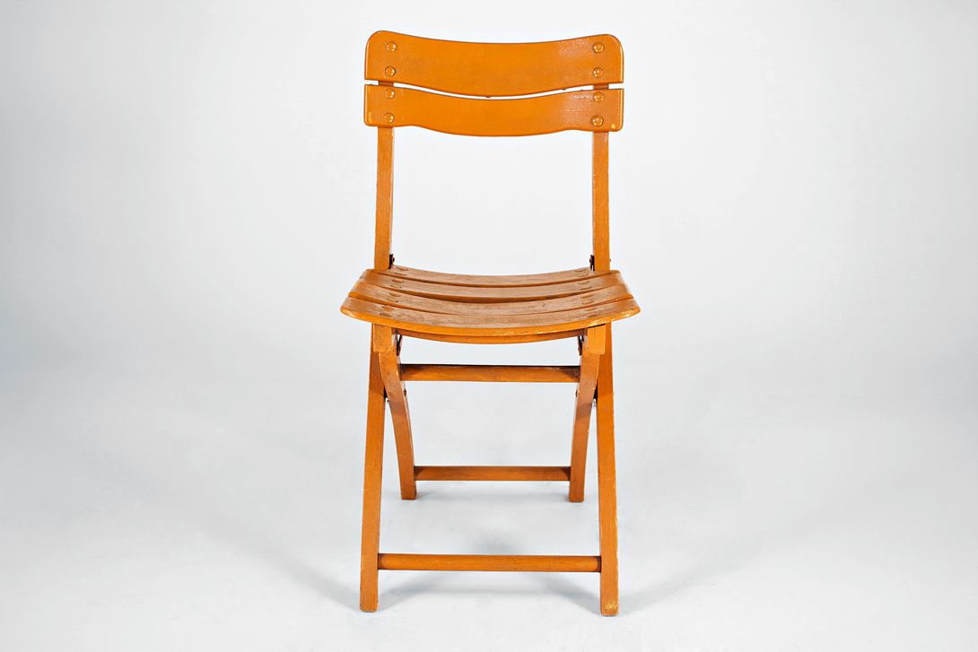 Foto Wood Garden Folding Chair