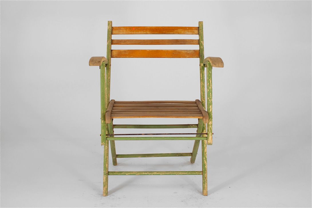 Foto Wood Garden Folding Chair