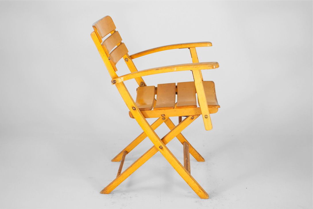 Foto Wood Garden Folding Chair