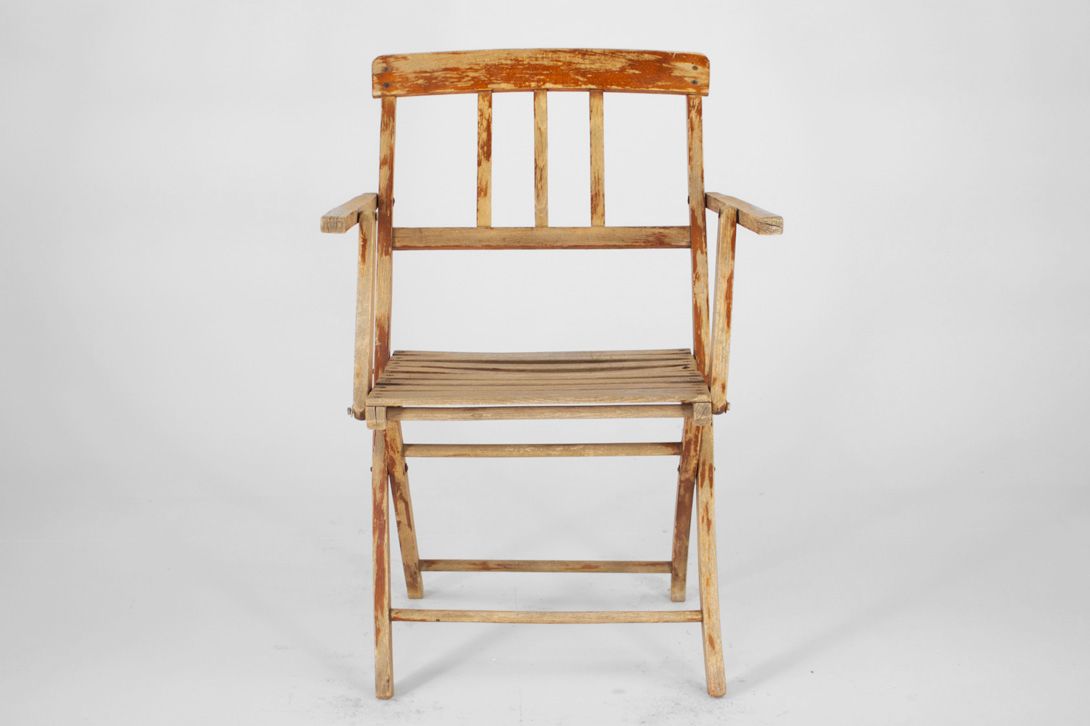 Foto Wood Garden Folding Chair