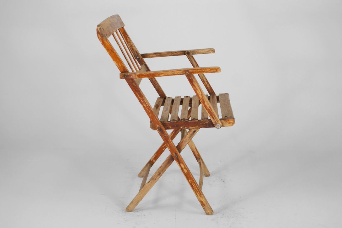 Foto Wood Garden Folding Chair