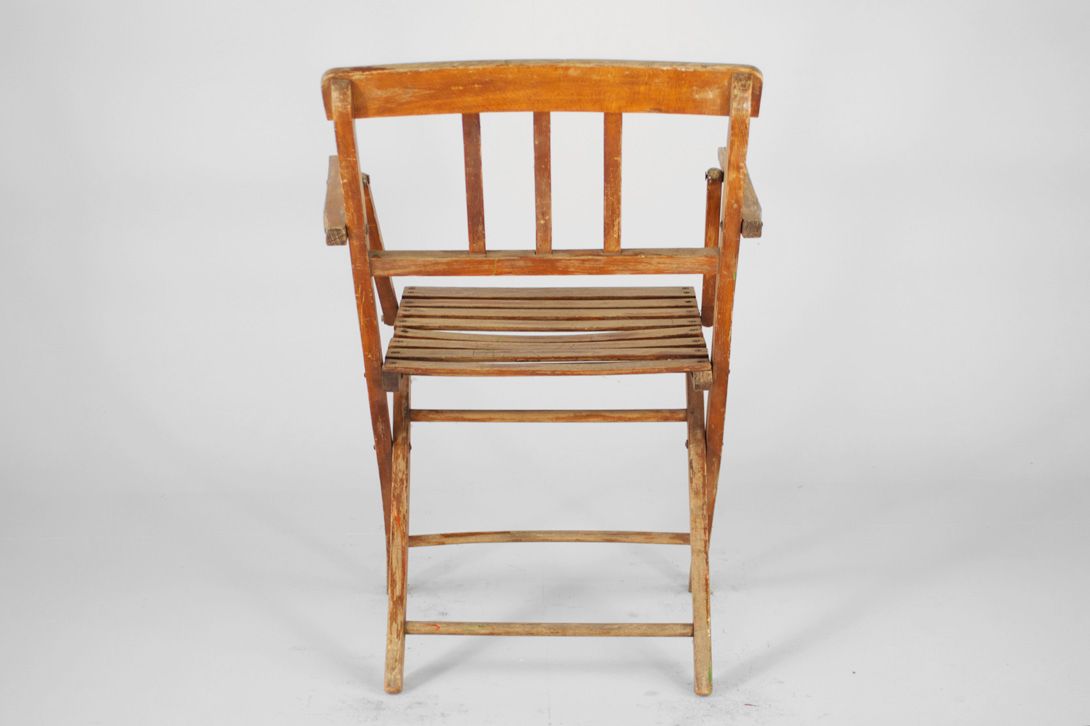 Foto Wood Garden Folding Chair
