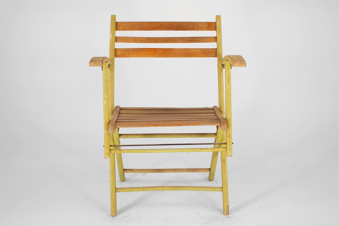 Foto Wood Garden Folding Chair