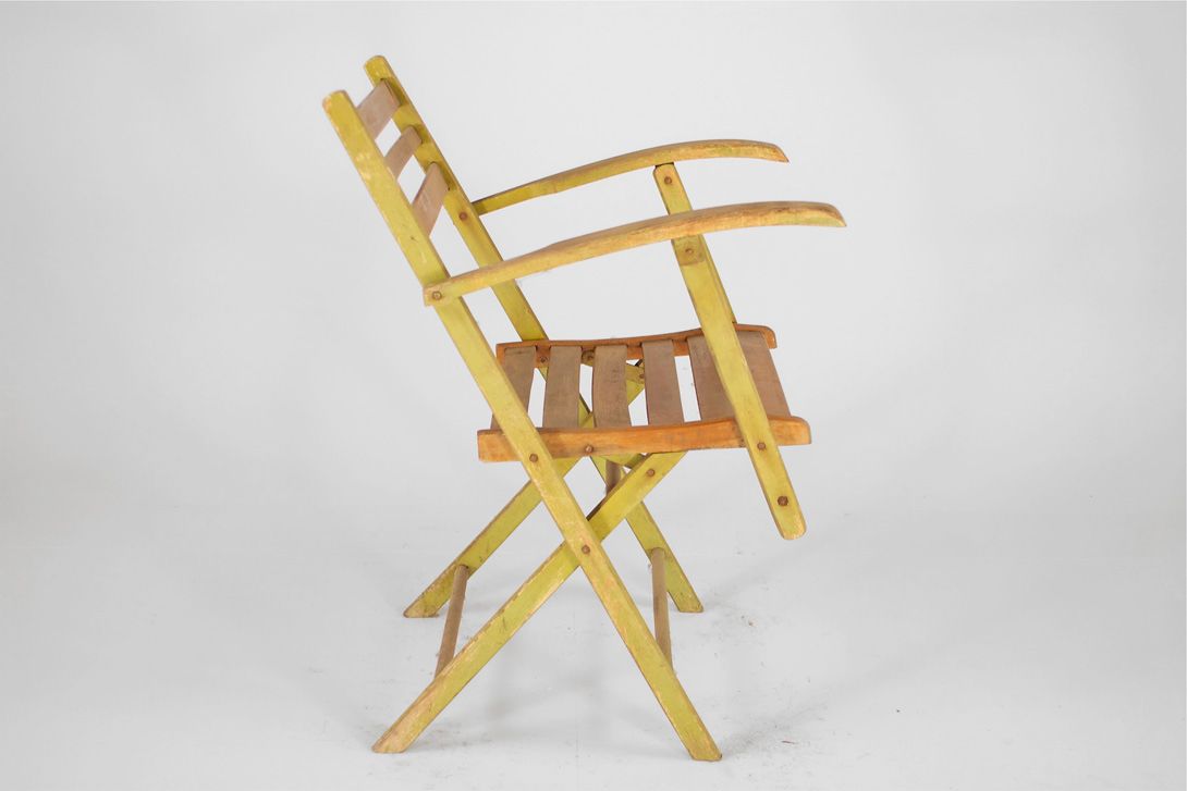 Foto Wood Garden Folding Chair