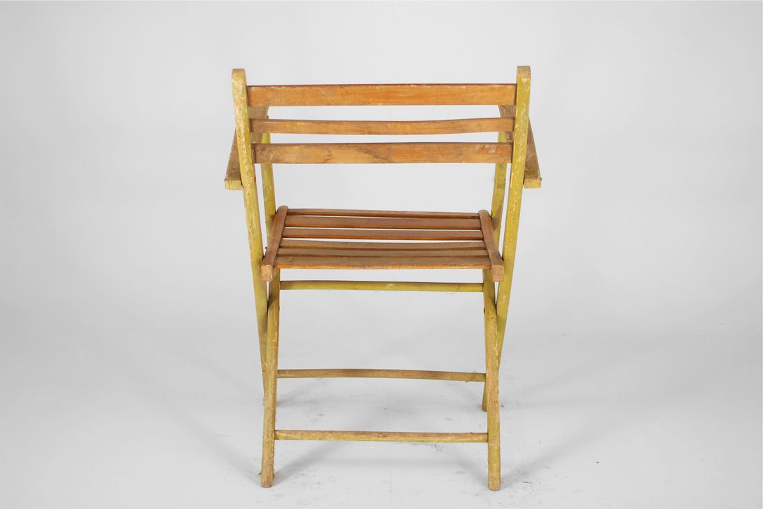 Foto Wood Garden Folding Chair