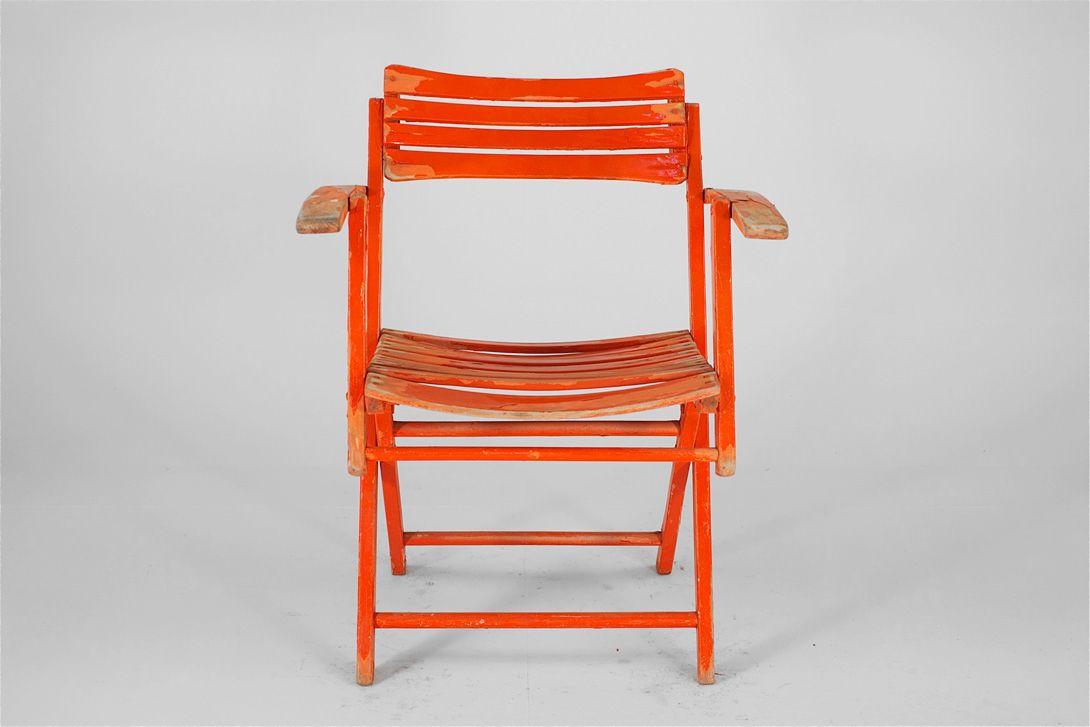 Foto Wood Garden Folding Chair