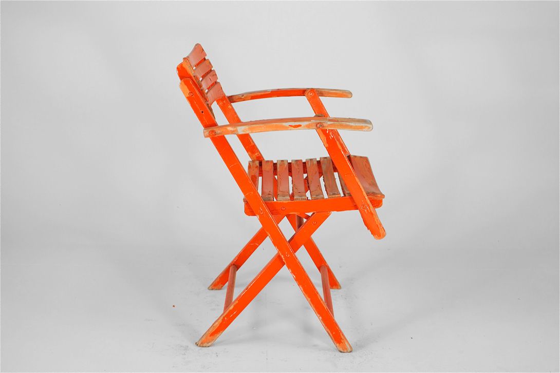 Foto Wood Garden Folding Chair