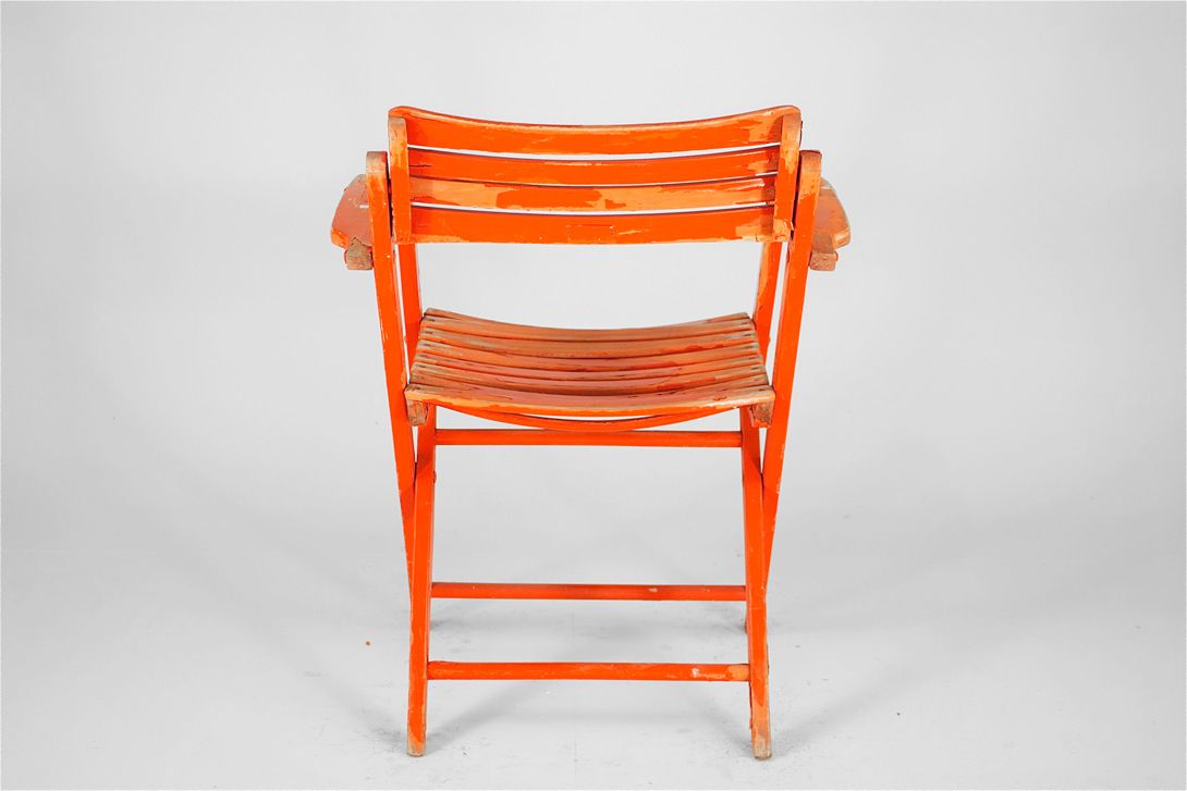 Foto Wood Garden Folding Chair