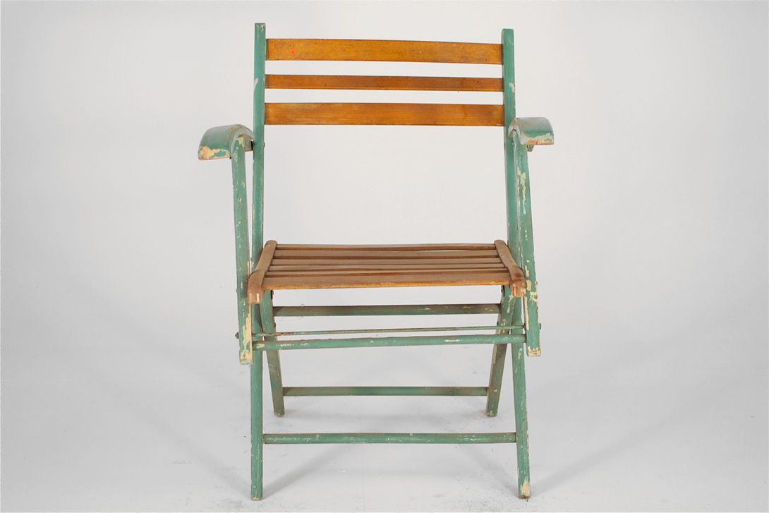 Foto Wood Garden Folding Chair