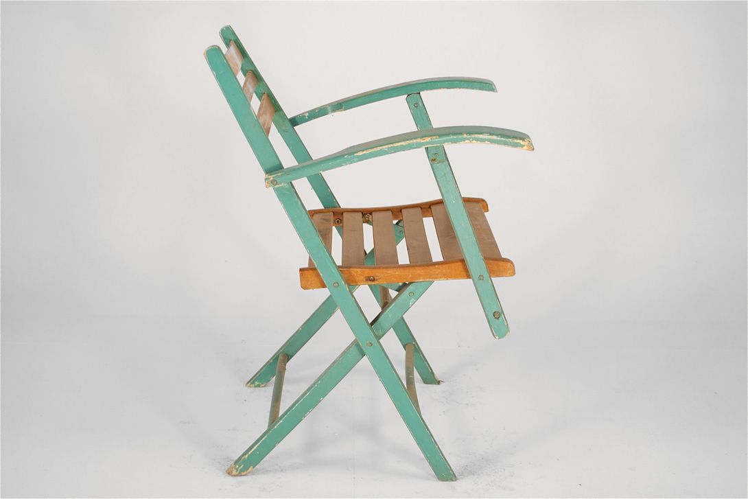 Foto Wood Garden Folding Chair