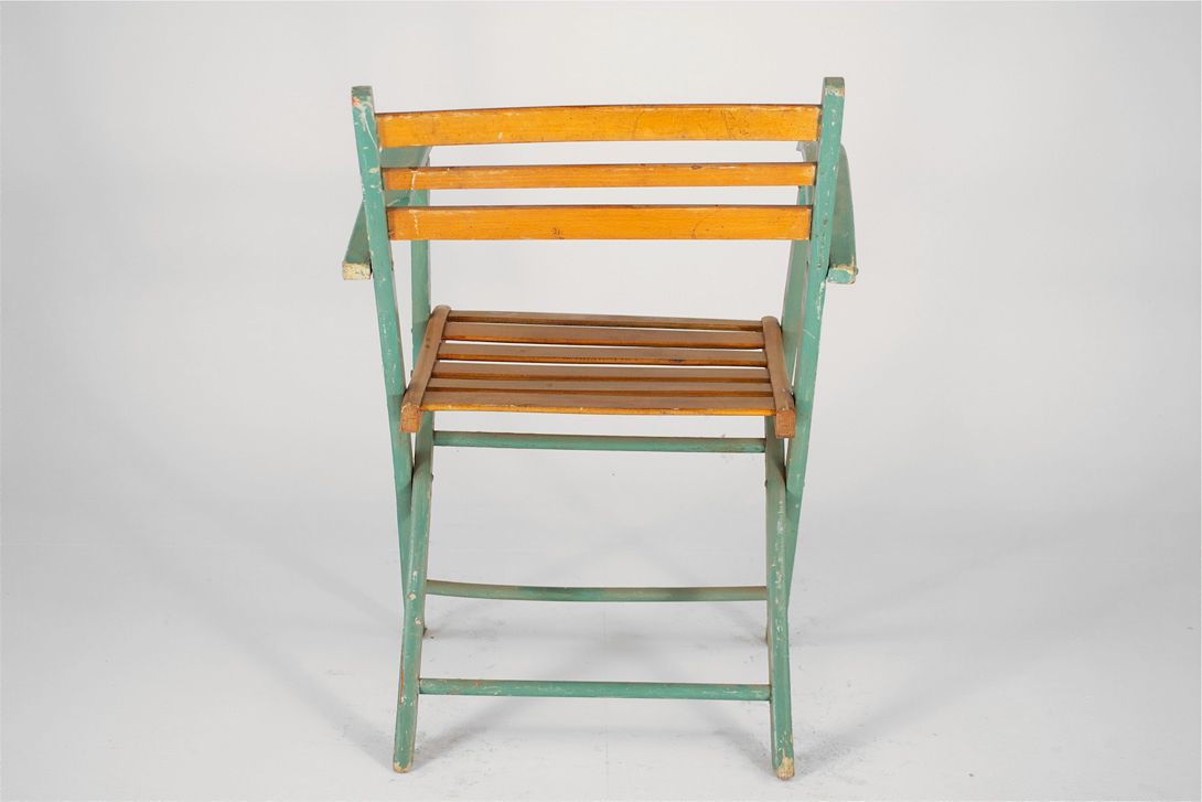 Foto Wood Garden Folding Chair