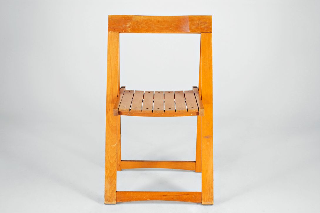 Foto Wood Dutch Design Folding Chair