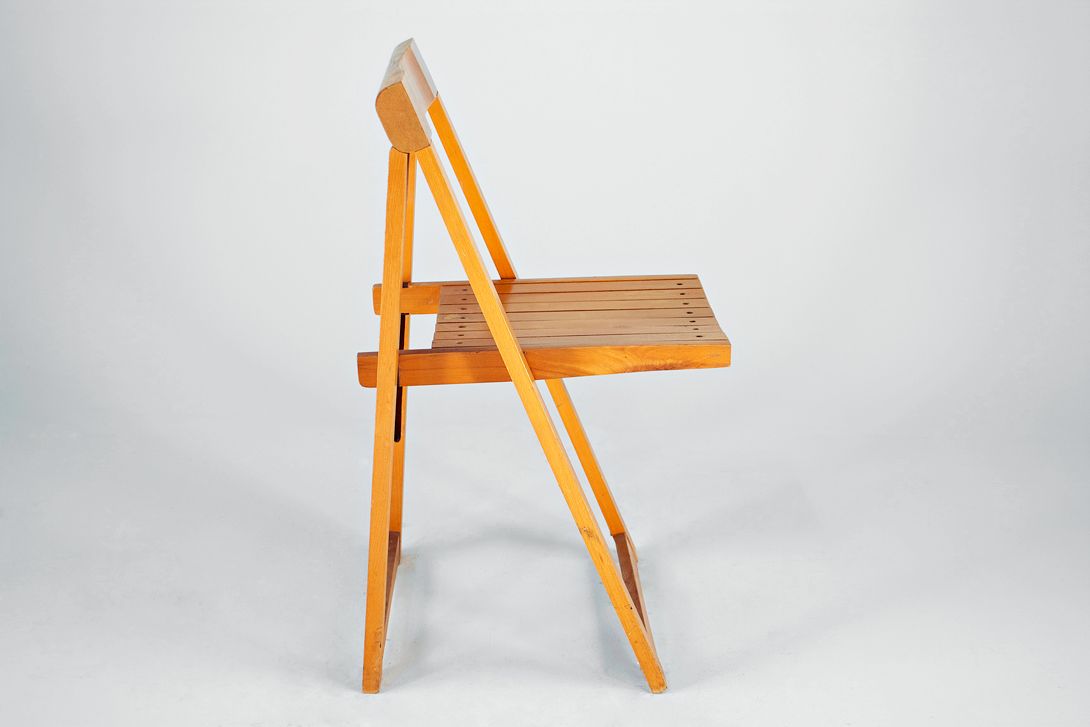 Foto Wood Dutch Design Folding Chair