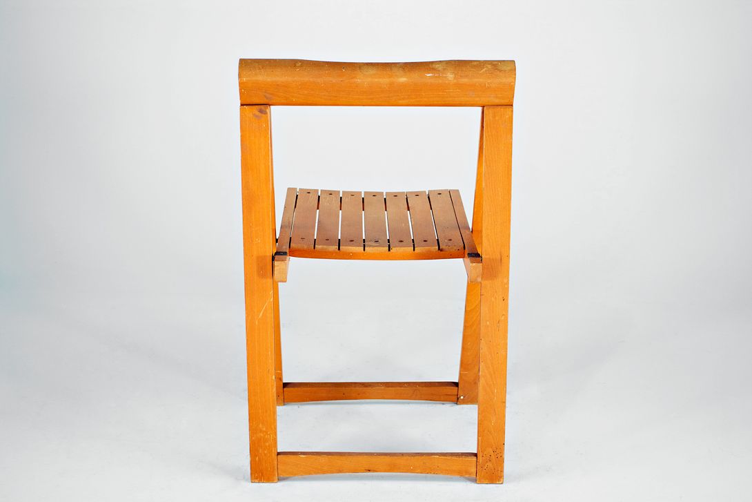 Foto Wood Dutch Design Folding Chair