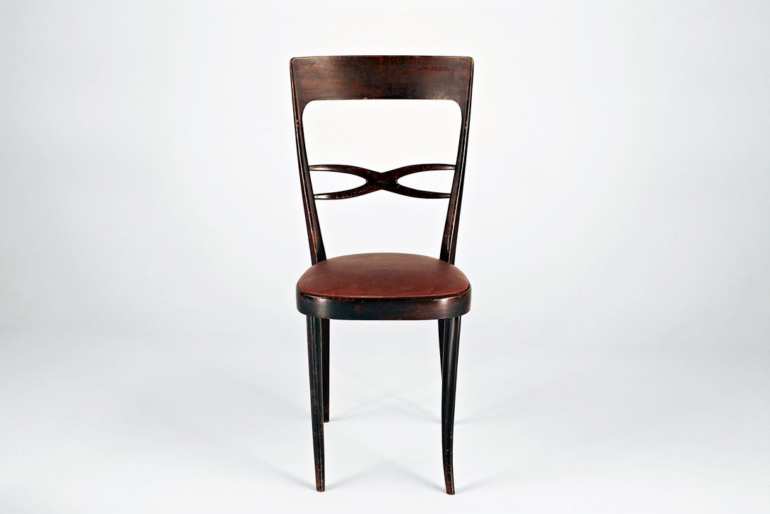 Foto Italian Dining Chair Ponti Style 1950
