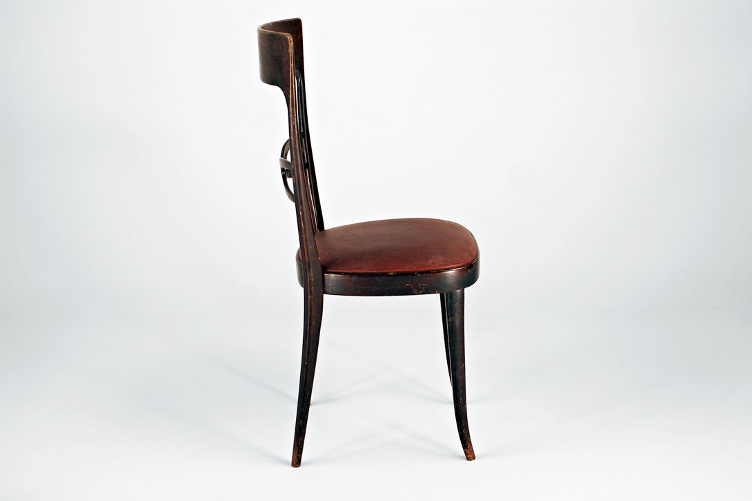 Foto Italian Dining Chair Ponti Style 1950