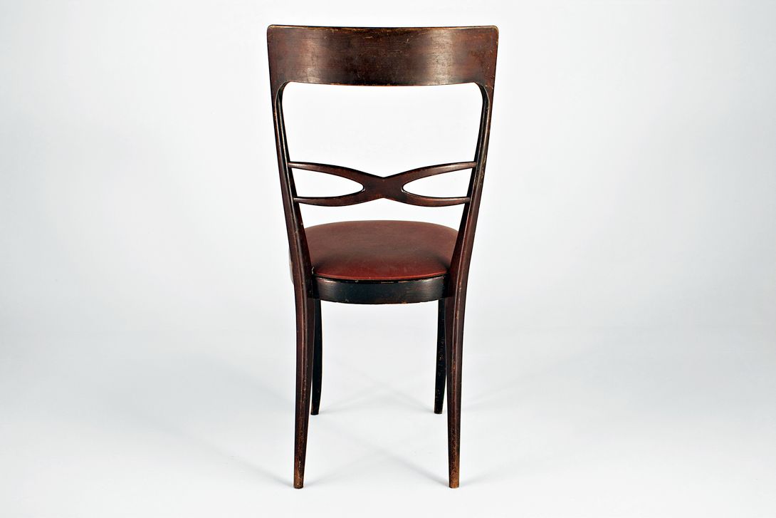Foto Italian Dining Chair Ponti Style 1950