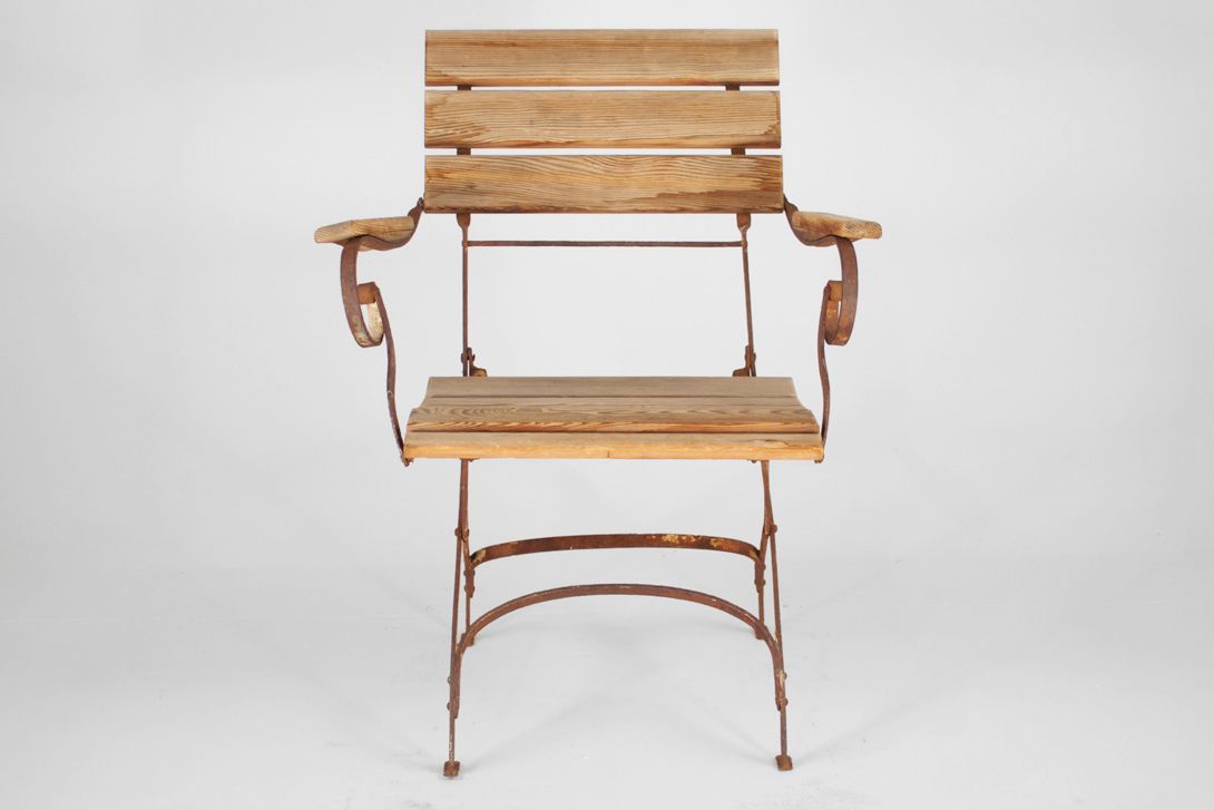 Foto French Folding Garden Chair