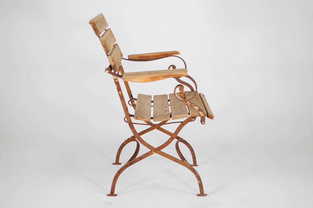 Foto French Folding Garden Chair
