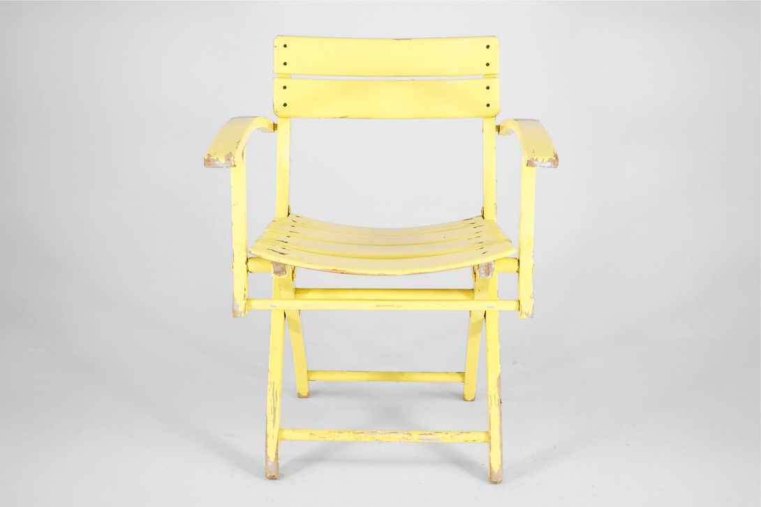 Foto Folding Garden Chair Wood