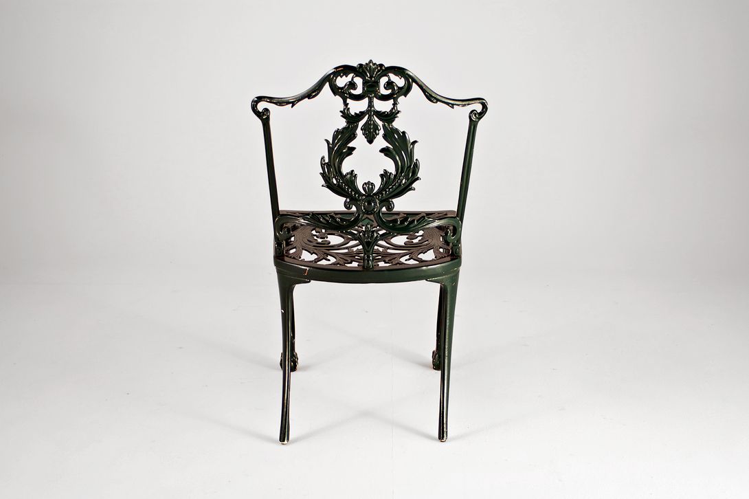 Foto Antique Garden Chair Metal