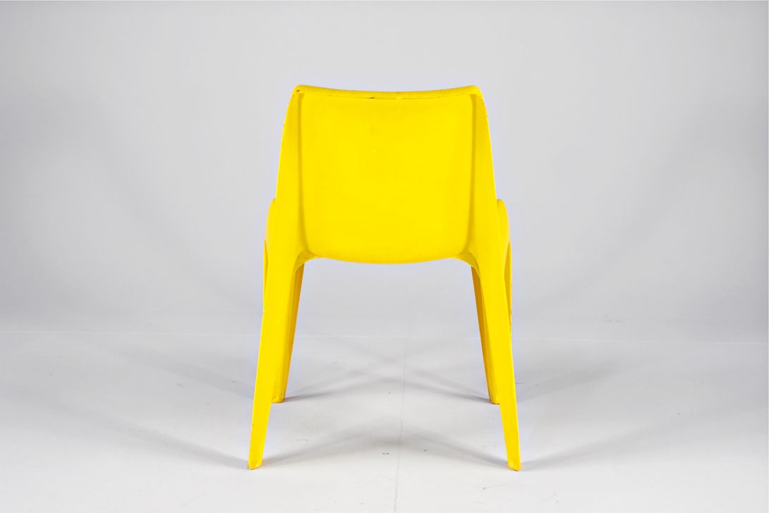 Foto Yellow BA1171 Stacking Chair by Bofinger