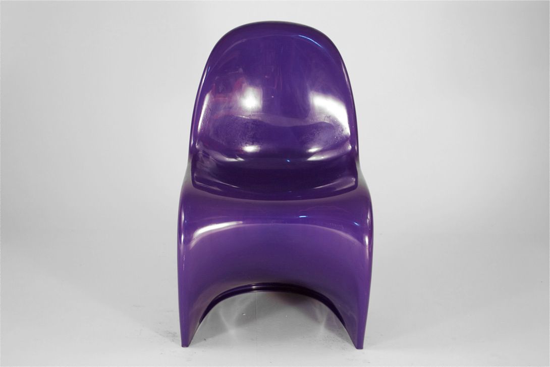 Foto Purple Fehlbaum Panton Chair Plastic 1974