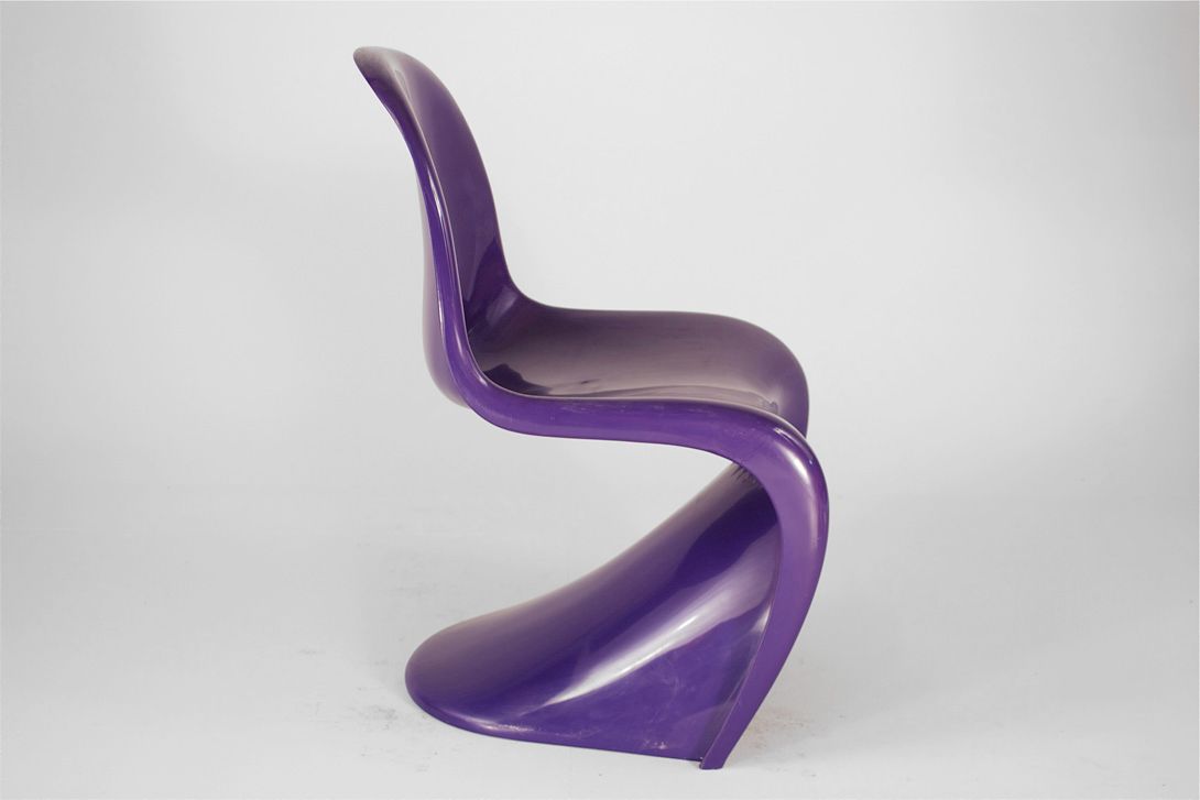 Foto Purple Fehlbaum Panton Chair Plastic 1974