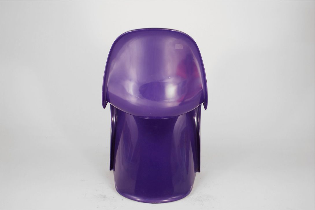 Foto Purple Fehlbaum Panton Chair Plastic 1974