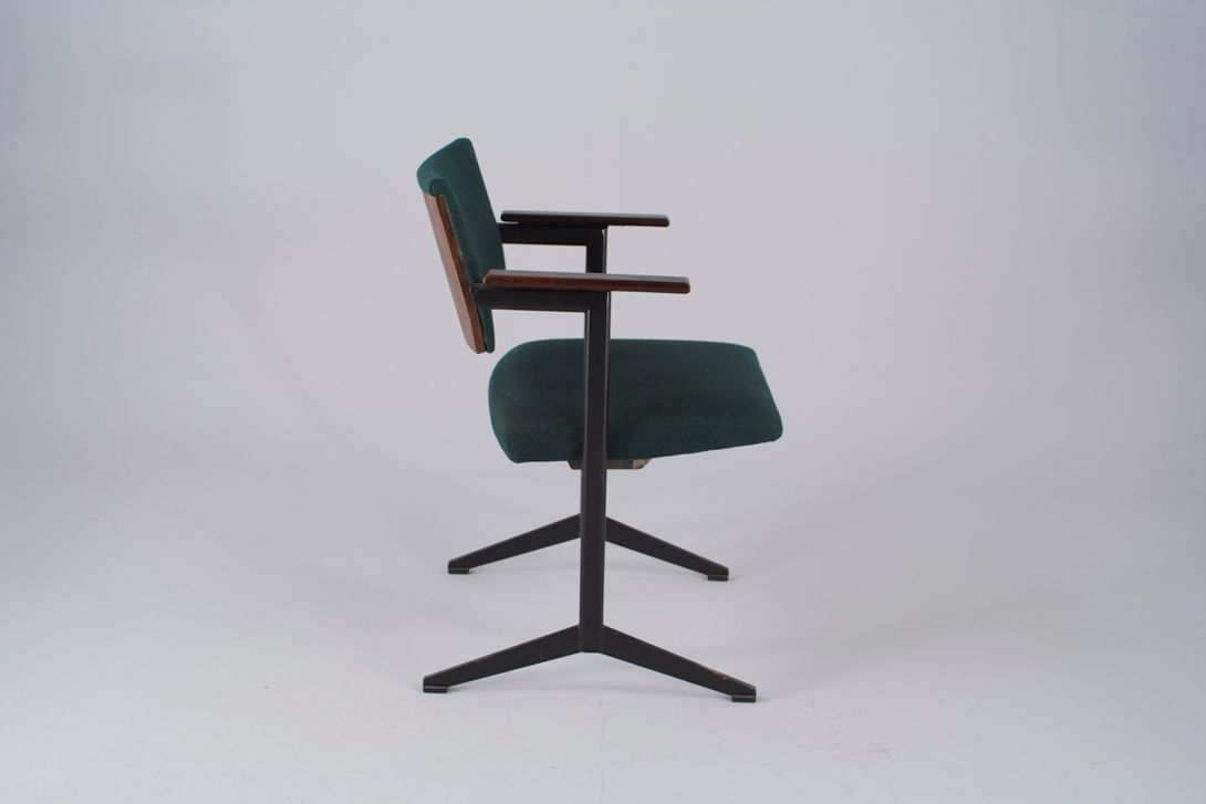 Foto Dark Petrol Green Ariadne Series Chair by Friso Kramer for Auping 1960s