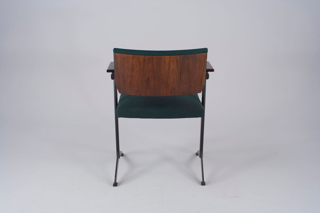Foto Dark Petrol Green Ariadne Series Chair by Friso Kramer for Auping 1960s