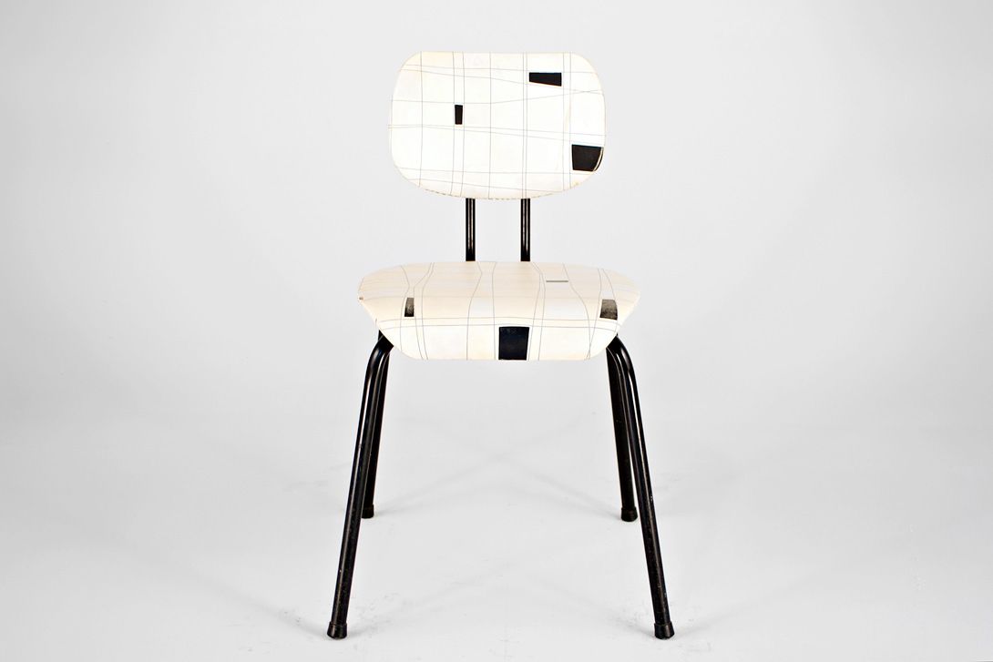 Foto Willy van der Meeren Dining Chair 50&#8217;s