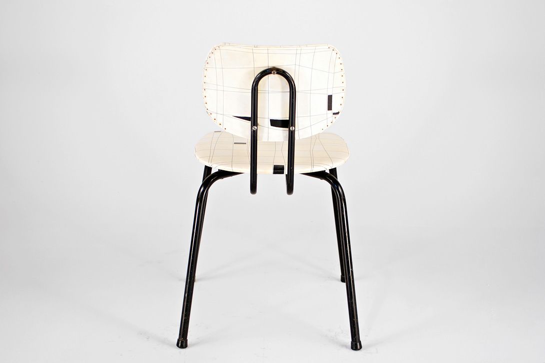 Foto Willy van der Meeren Dining Chair 50&#8217;s