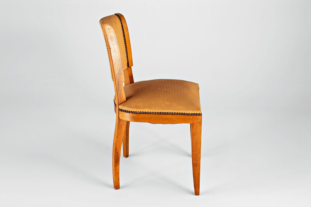 Foto Art Deco Leather Chair
