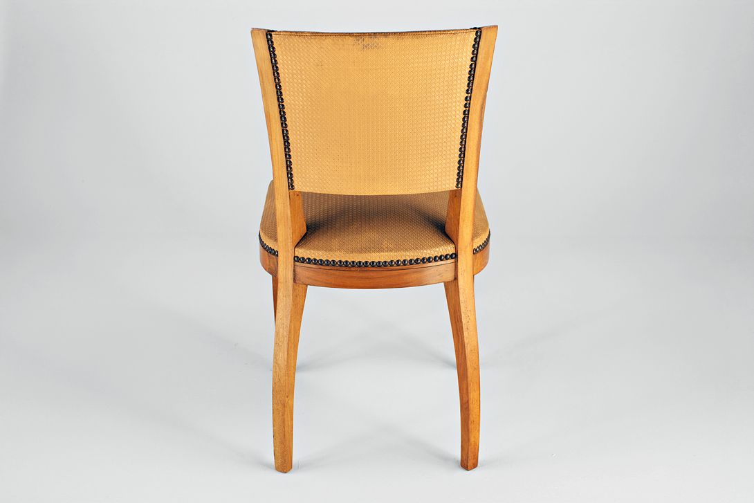 Foto Art Deco Leather Chair