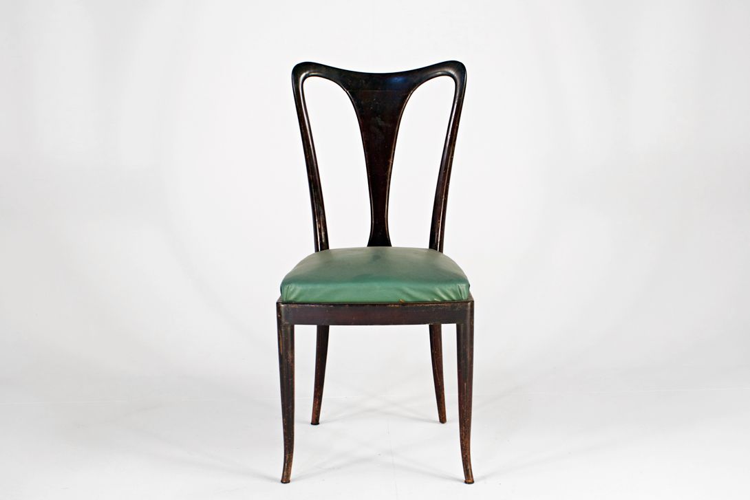 Foto Wood Dining Chair Gio Ponti Italy 1956