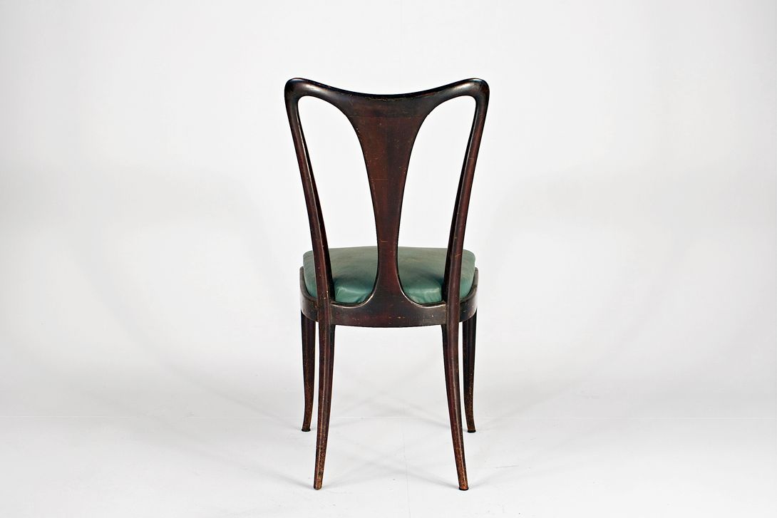 Foto Wood Dining Chair Gio Ponti Italy 1956