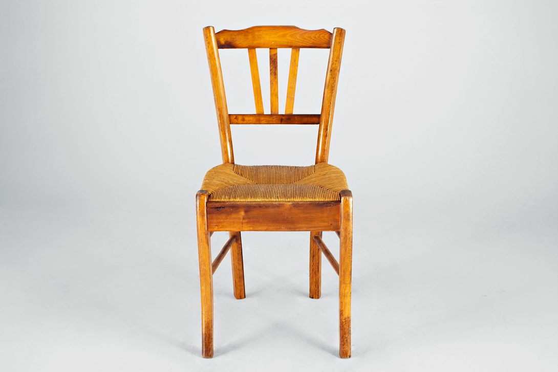 Foto Kitchen Chair with Binded Seat Alsace 1946