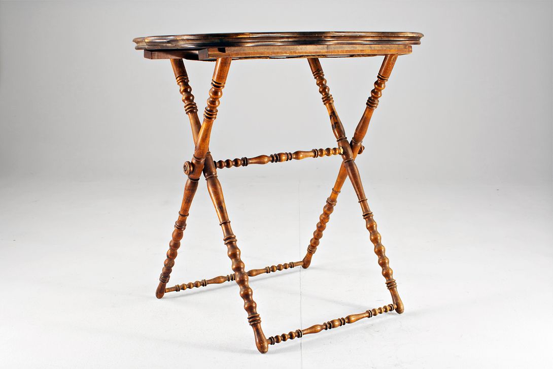 Foto English Tray Table Late 19th Century h80x50x80