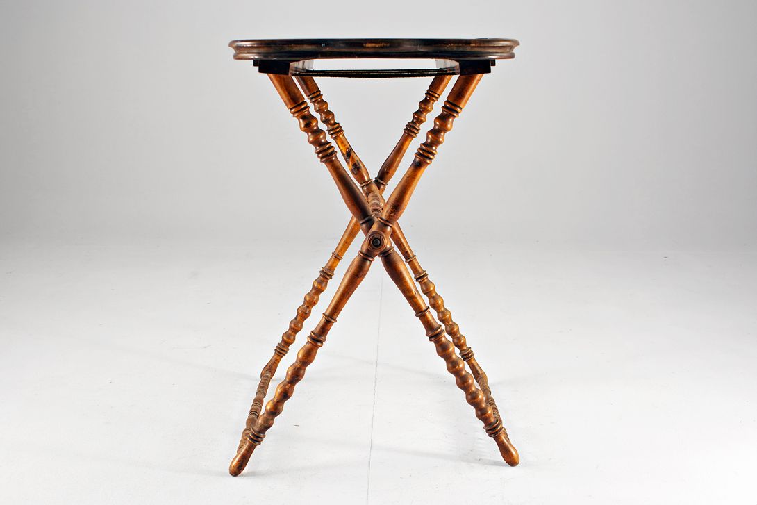 Foto English Tray Table Late 19th Century h80x50x80