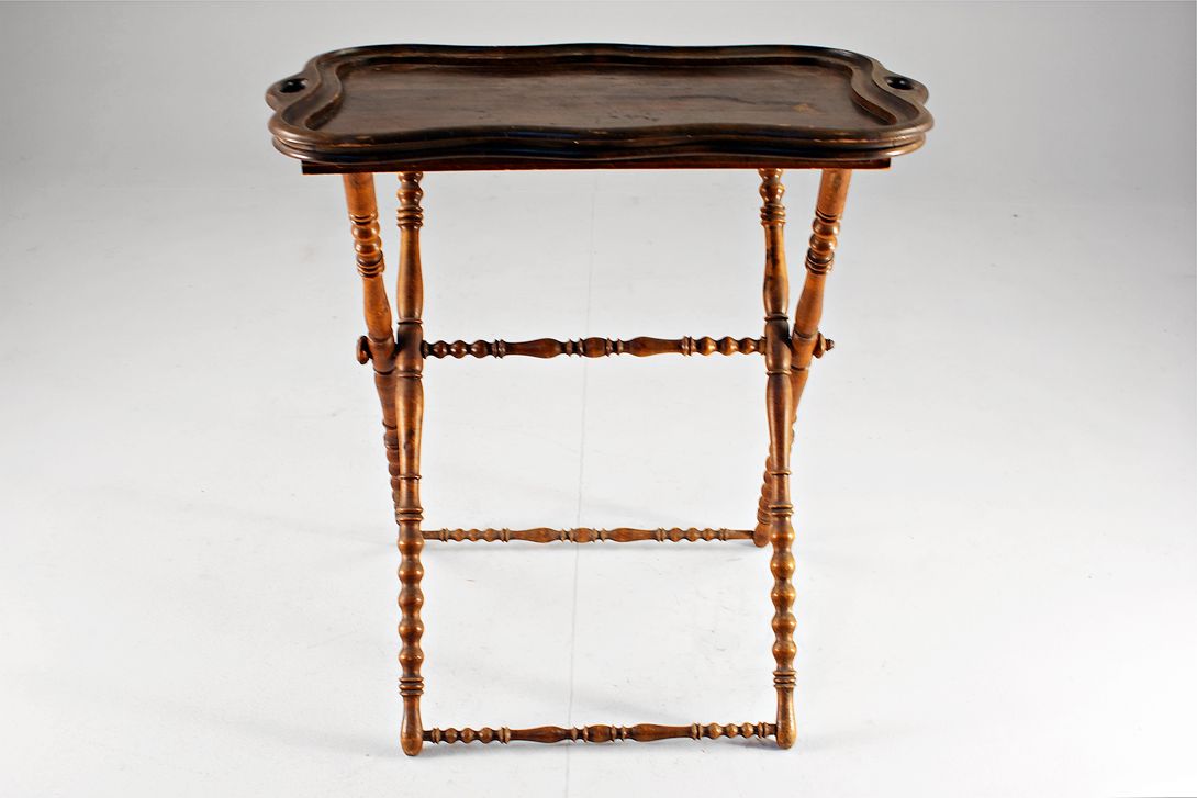 Foto English Tray Table Late 19th Century h80x50x80