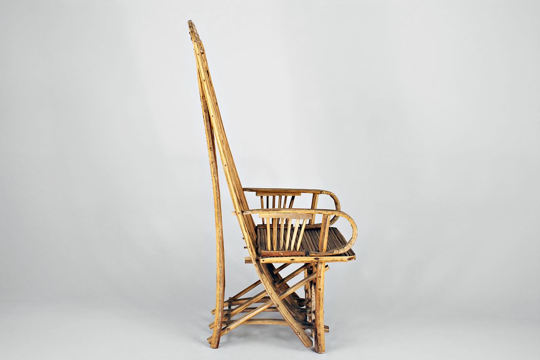 Foto Colonial Style Bamboo Chair