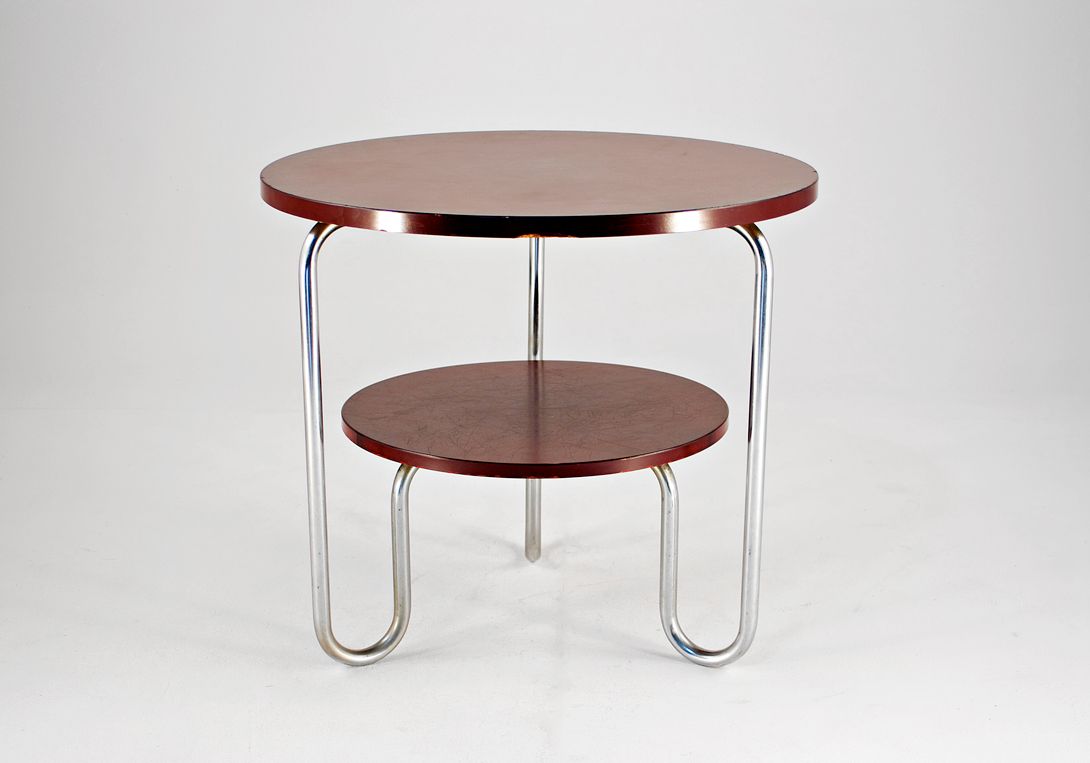 Foto Bauhaus Tubular Steel Table h76x68