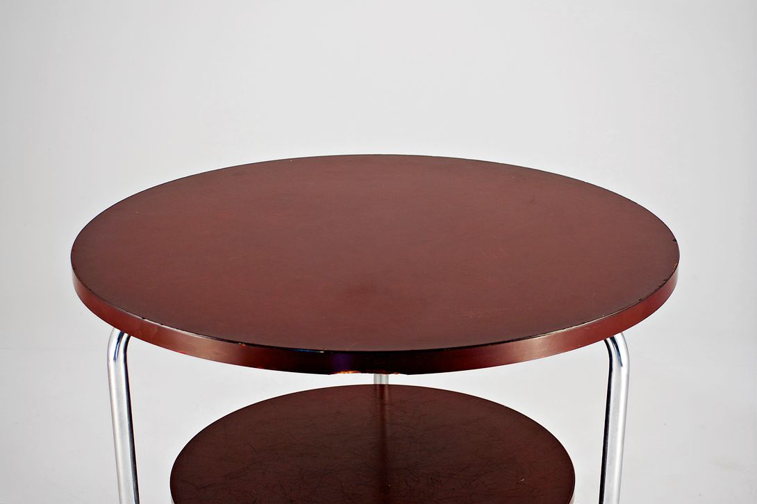 Foto Bauhaus Tubular Steel Table h76x68