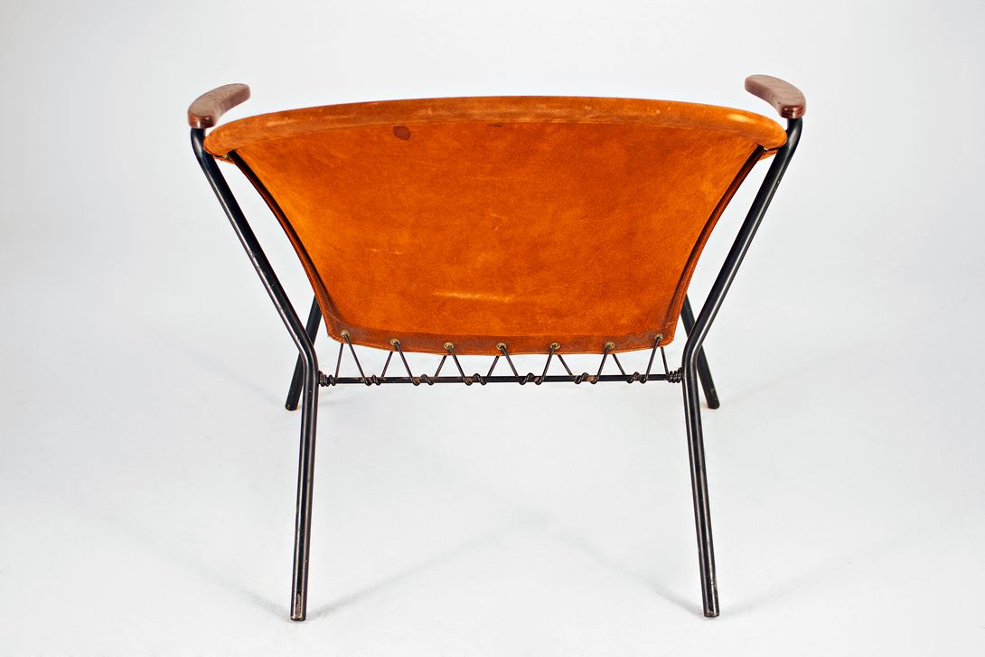 Foto German 50&#8217;s Leather Chair