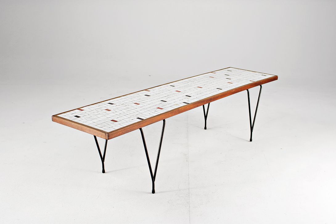 Foto Mosaic Coffee Table 1953 h36x140x35