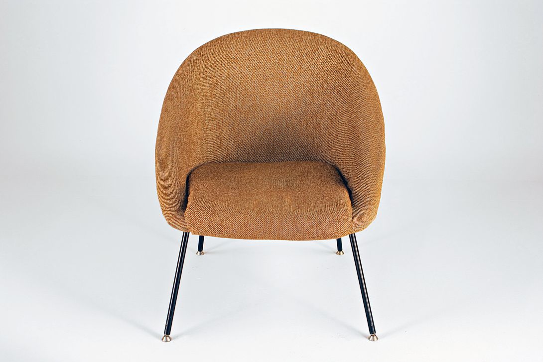 Foto Modern Beige Cocktail Armchair GDR 1962