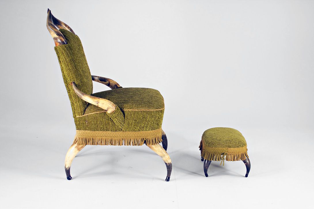 Foto Wilhelminian Bullhorn Chair